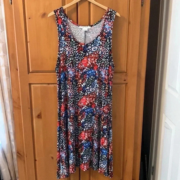 Maxi sleeveless stretch dress 2X - Picture 2 of 4